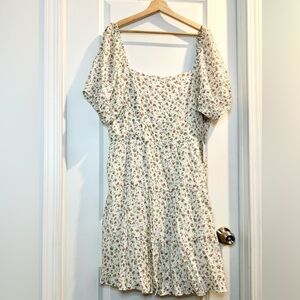 NWT 1STATE Soft Rosette Floral Dress Size 2x